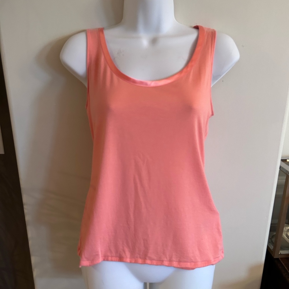 Peach Banana Republic Luxe Touch Tank Top Size S